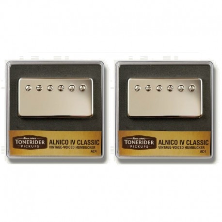 Alnico IV Classics - Humbuckers Nickel Set (B+N)