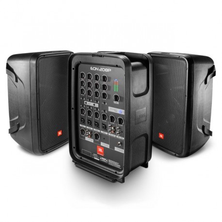Sistema de Audio portátil JBL EON208P - Bluetooth