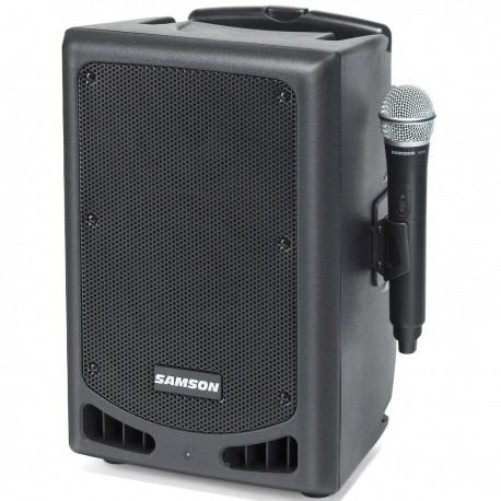 Caja acústica activa Samson XP208W con micrófono y bluetooth