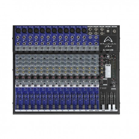 Mixer análogo Wharfedale SL1224USB de 14 canales