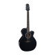 Guitarra electroacústica Takamine GN30CE - con cutaway - color negro (BK)