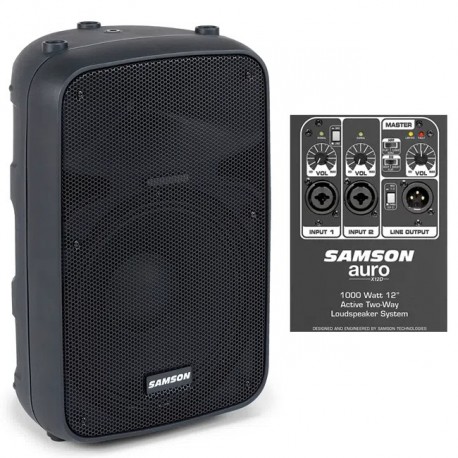 Caja acústica activa Samson AURO X12D - 12 pulgadas