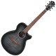 Guitarra electroacústica Ibanez AEG70 - Transparent Charcoal Burst