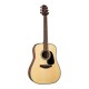 Guitarra eléctroacústica Takamine Folk GLD12E NS - Madera Clara